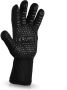 Krumble Hittebestendige BBQ & Oven Handschoen Anti Slip Dubbel Gevoerd Extra Lang Voor Armbescherming 1 handschoen (maat L) - Thumbnail 2