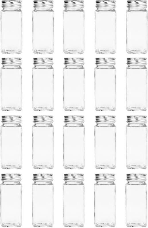 Krumble Kruidenpotje 120 ml Glas Set van 20