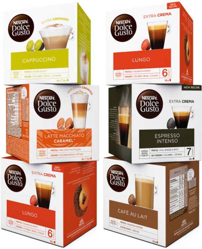 Krups Dolce Gusto Koffiepakket eenmalige actie