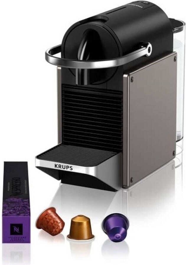 Krups Nespresso Pixie Titanium Koffiezetapparaat YY5290FD