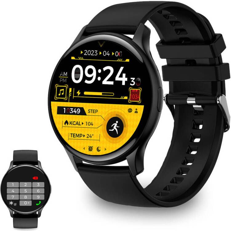 Ksix Smartwatch Core Zwart
