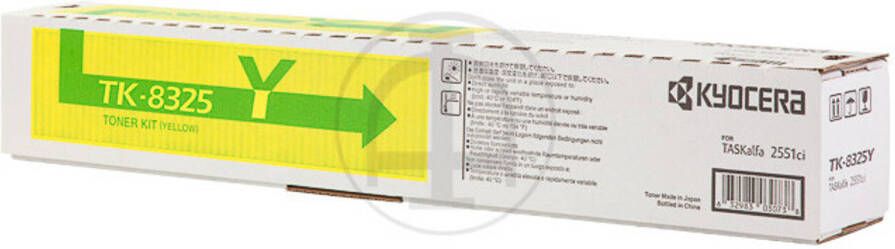 Kyocera Mita TK-8325Y geel toner