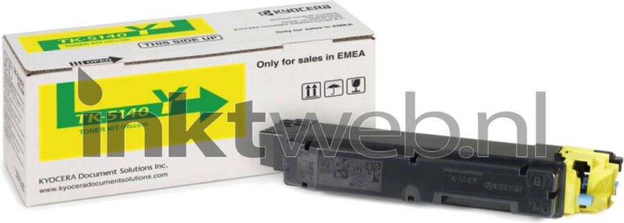 Kyocera Mita TK-5140Y geel toner