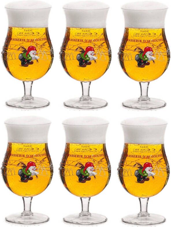 La Chouffe Bierglazen 330 ml 6 stuks