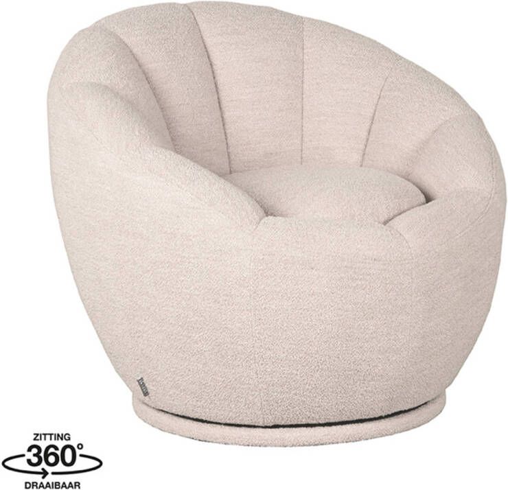 Label51 Fauteuil Crown Naturel Boucle