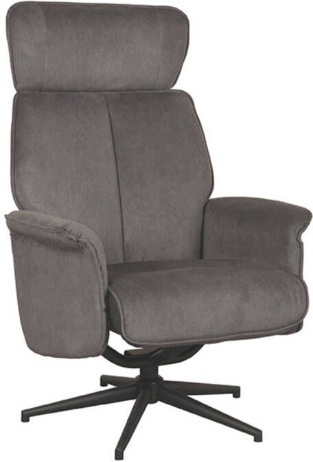 LABEL51 Fauteuil Verdal Antraciet Cosmo 79x77x109 Cm