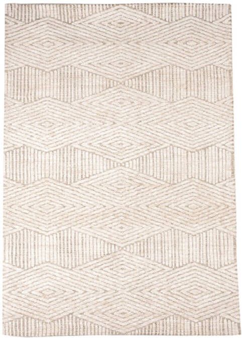 LABEL51 Vloerkleden Cosy Taupe Synthetisch 160x230 Cm