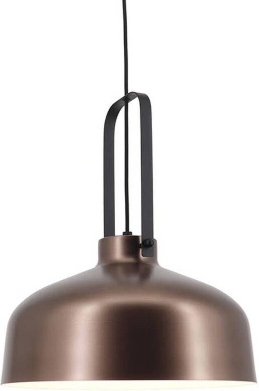 Lamponline Artdelight Hanglamp Mendoza Ø 37 5 cm bruin-zwart