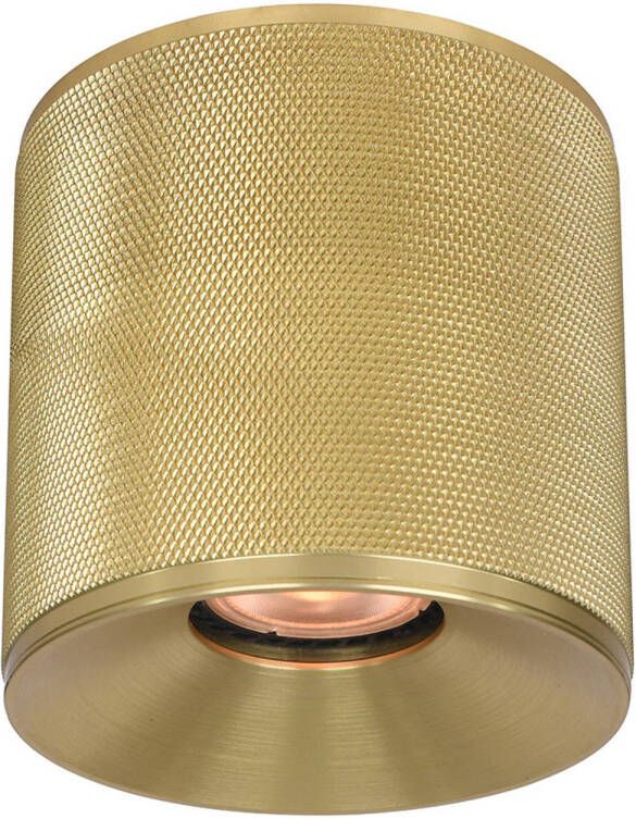 Lamponline Artdelight Plafondlamp Costa Ø 10 5 cm GU10 mat goud