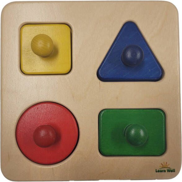 Learn Well Four Shape Board