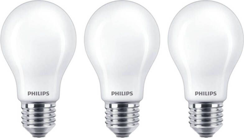 Philips energiezuinige LED Lamp Mat 40 W E27 warmwit licht 3 stuks Bespaar op energiekosten