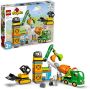 LEGO DUPLO Stad Bouwplaats Speelgoed voor Peuters 10990 - Thumbnail 2