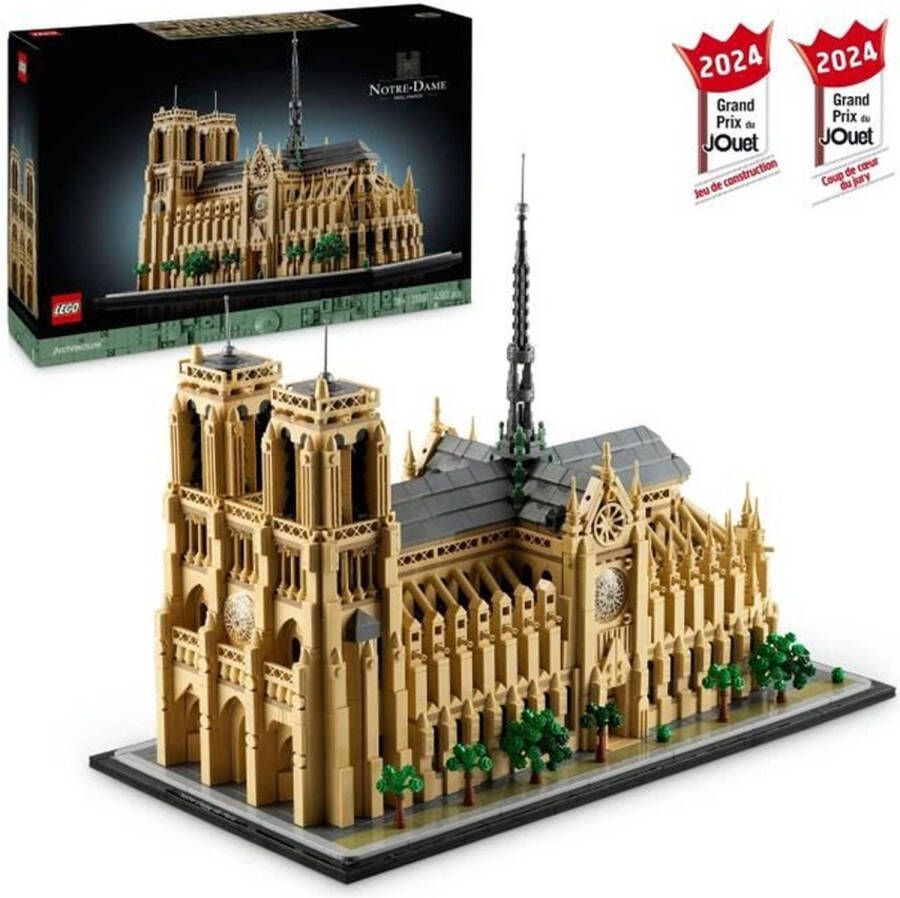 LEGO Architecture Notre-Dame van Parijs Bouwpakket voor Volwassenen 21061 - Foto 3