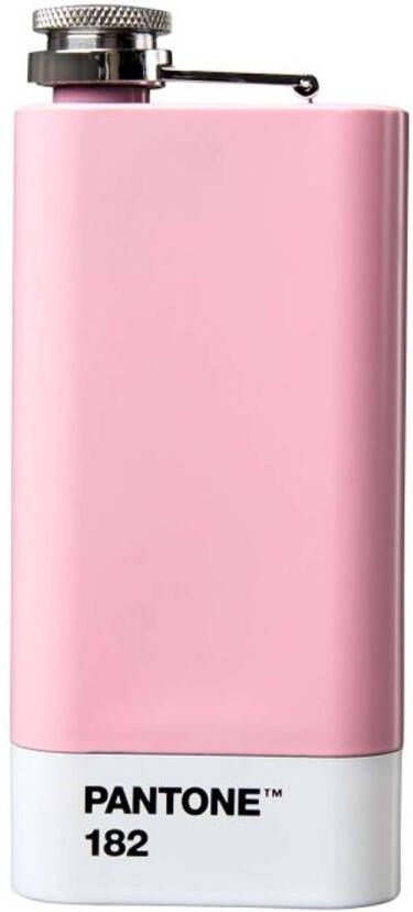 LEGO Copenhagen Design Heupfles 150 ml Light Pink 182 Roestvast Staal Roze