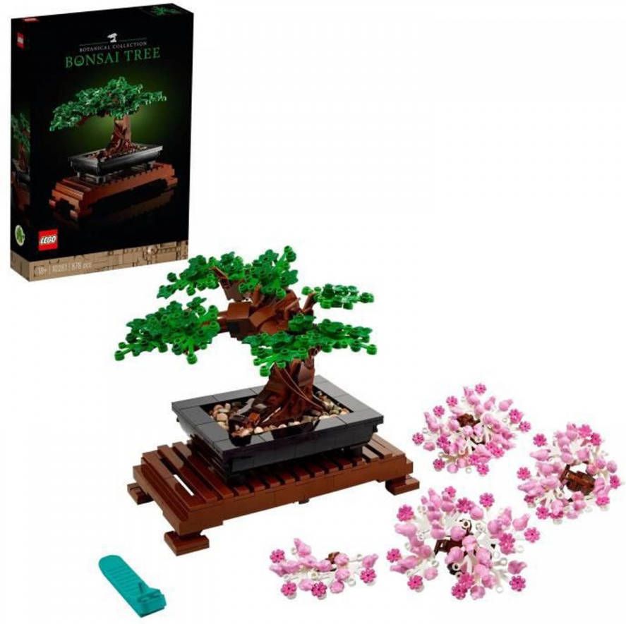 LEGO Creator Expert 10281 Bonsai creatieve hobby voor volwassenen DIY botanische decoratieset