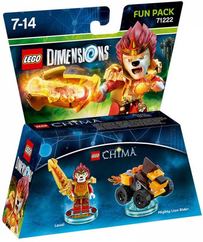 LEGO Dimensions Chima Laval Fun Pack 71222