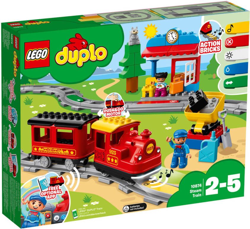 LEGO DUPLO stoomtrein 10874