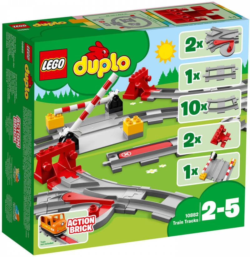 LEGO DUPLO treinrails 10882