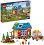 LEGO Friends Tiny House Kampeerset met Bos Huisdieren en Speelgoedauto 41735 - Thumbnail 2