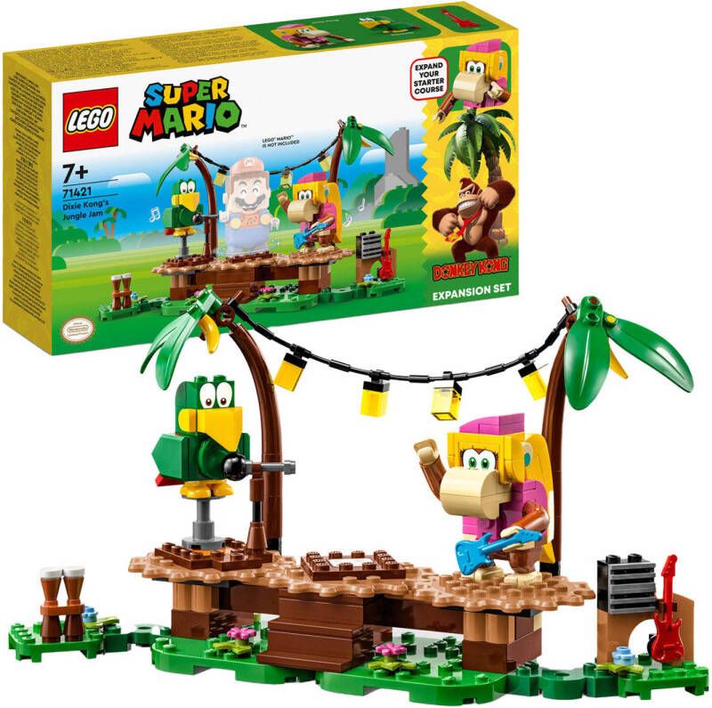 LEGO LGO Super Mario Dixie Kongs Dschungel-Ja