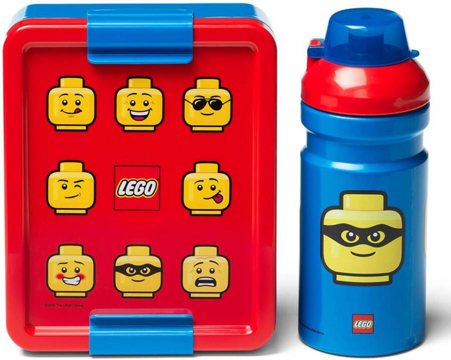 LEGO Lunchset Iconic Polypropyleen Blauw - Foto 2