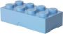 LEGO Set van 2 Lunchbox Classic Brick 8 Lichtblauw - Thumbnail 2