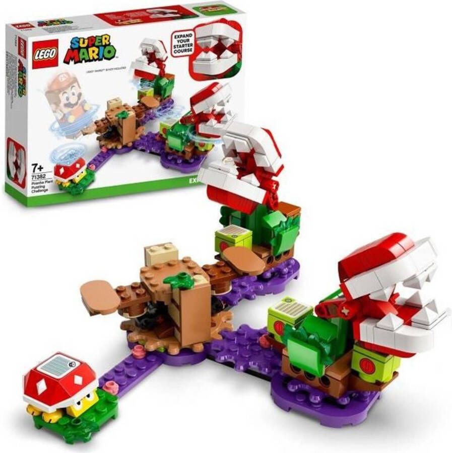 LEGO Super Mario ™ 71382 Piranha Plant Challenge uitbreidingsset te combineren met het Super Mario ™ Starter Pack