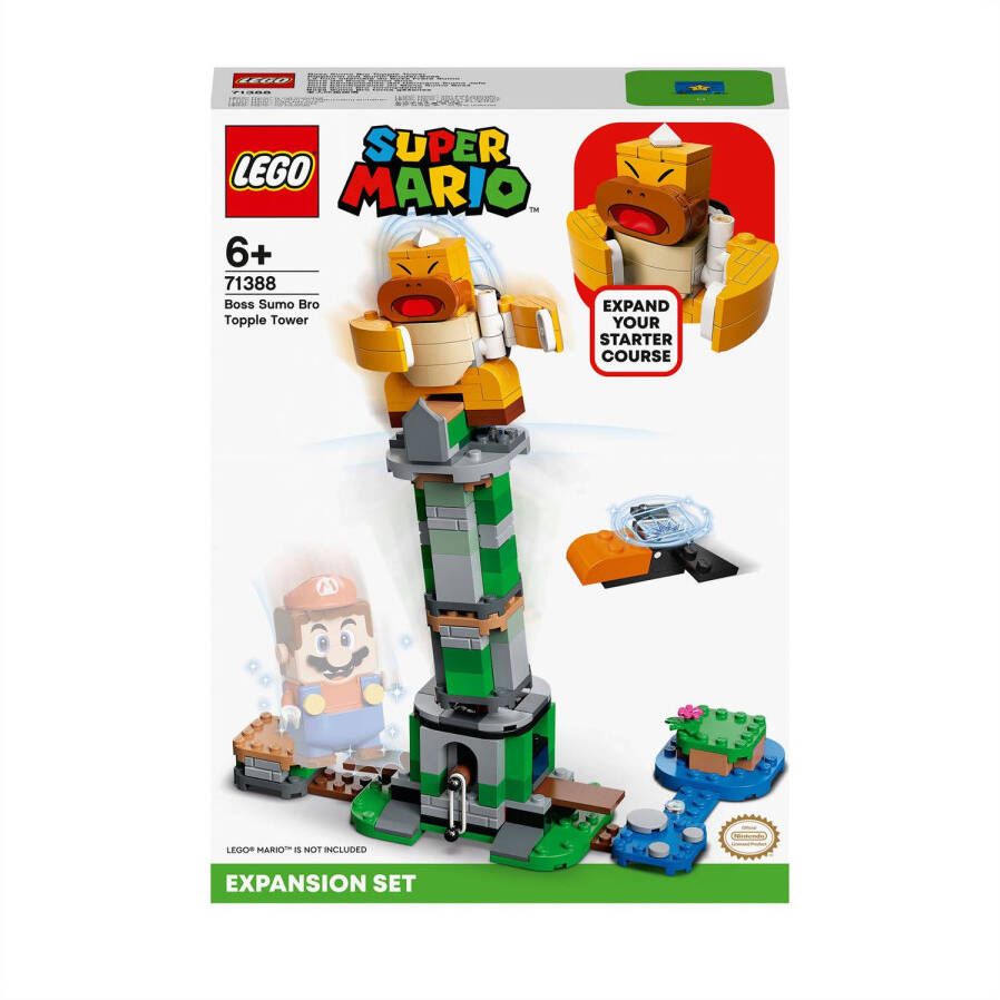 LEGO Super Mario Uitbreidingsset: Eindbaasgevecht op de Sumo Bro-toren 71388