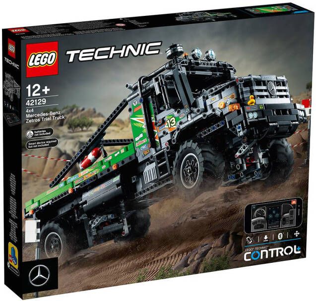 LEGO Technic 4x4 Mercedes-benz Zetros Trial Truck Met App-besturing 42129