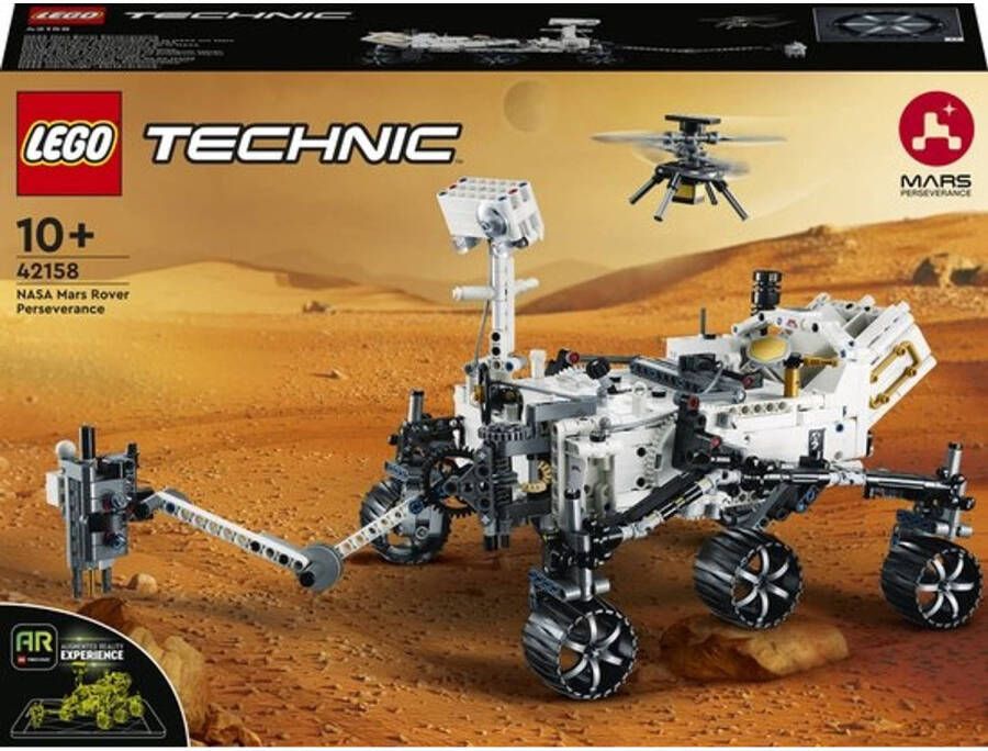 LEGO Technic NASA Mars Rover Perseverance Ruimte Wetenschap Speelgoed Met AR App 42158