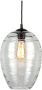 Leitmotiv Pendant lamp Glamour Cone glass grey - Thumbnail 1