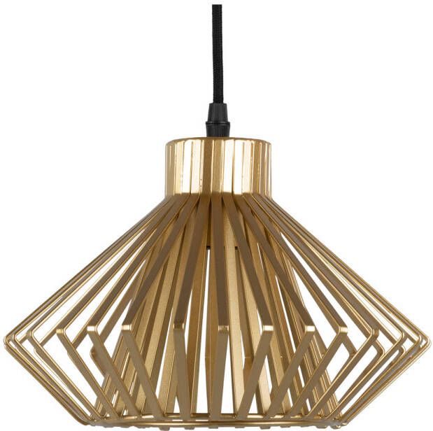 Leitmotiv Hanglamp Lignes Diamond Goud Geschilderd