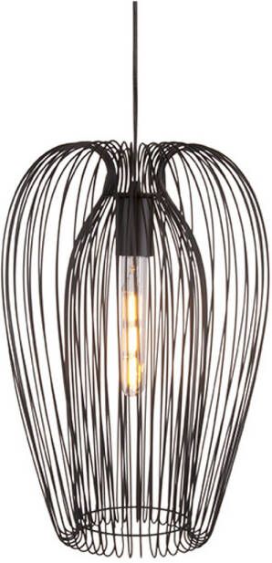 Leitmotiv Lucid Large Hanglamp IJzer Diameter 30 cm Zwart