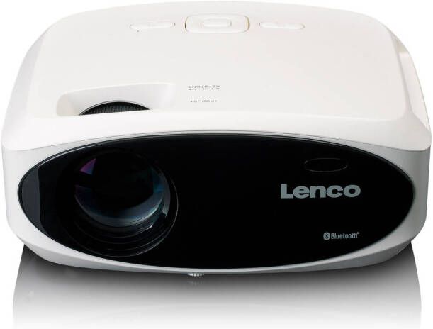 Lenco Full HD beamer helder en scherp met 250 Lumens 510cm Projectie Wit