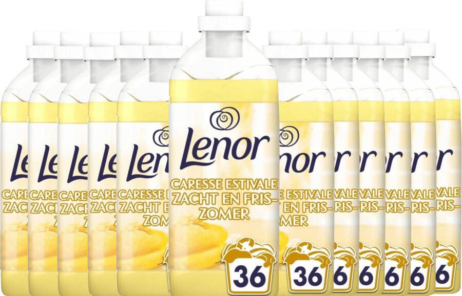 Lenor Zomerbries Wasverzachter 12x36 Wasbeurten Voordeelverpakking