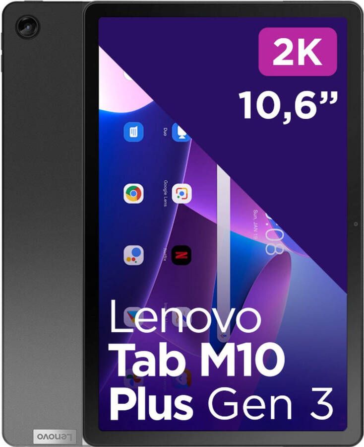 Lenovo Tab M10 Plus 4G 128GB 3nd Gen ZAAN0125SE Grijs