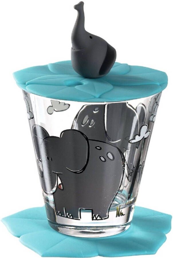 Leonardo Kinderglas Set Bambini Olifant 215 ml 3-Delig