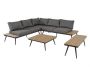 Lesliliving Outdoor Living Loungeset Arezzo Antraciet - Thumbnail 2