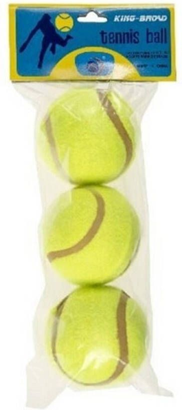 LG-Imports tennisballen drie stuks 7 cm