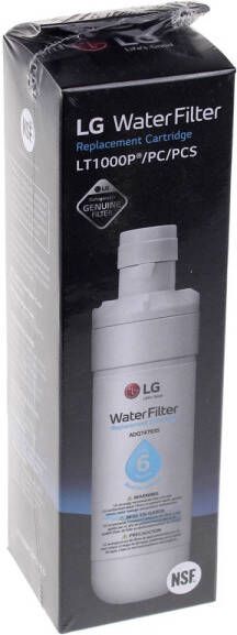 LG Waterfilter Amerikaanse Koelkast Agf80300704