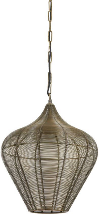 Light & Living Alvaro brons hanglamp (Hoogte: 40 cm)