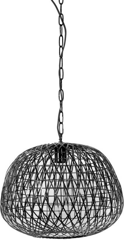 Light & Living Hanglamp 'Alwina' 40cm kleur Mat Zwart