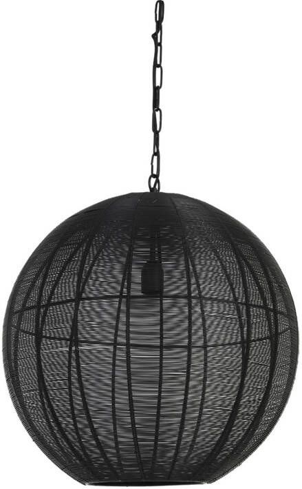 Light & Living Hanglamp 'Amarah' 50cm mat zwart
