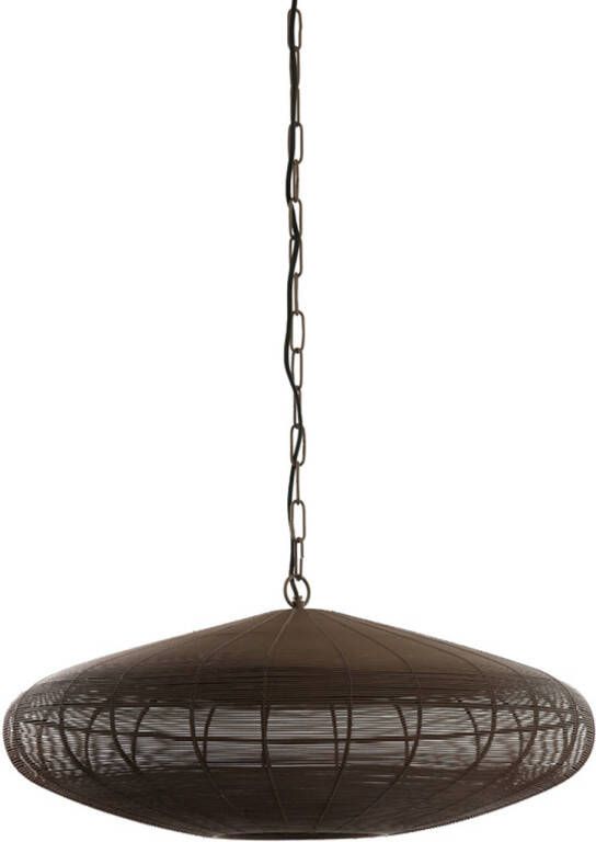 Light & Living Hanglamp Bahoto Ø51x20cm Bruin