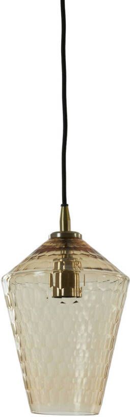 Light & Living Hanglamp 'Delila' 18cm kleur Amber
