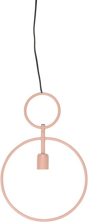 Light & Living Hanglamp 'Dorina' 30cm oud roze