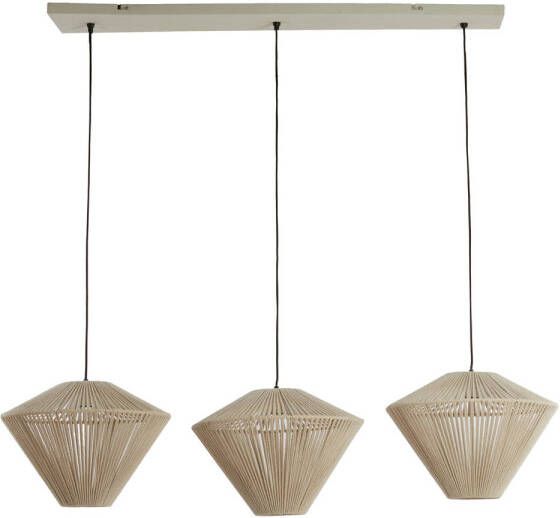 Light & Living Hanglamp Felida 120x42x130cm Wit