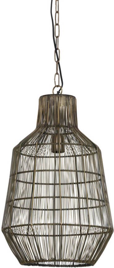 Light & Living Hanglamp Haisey 34x34x55 Brons