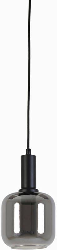 Light & Living Hanglamp Lekar Zwart Glas Black Smoked 37x21x21cm (hxbxd) - Foto 4