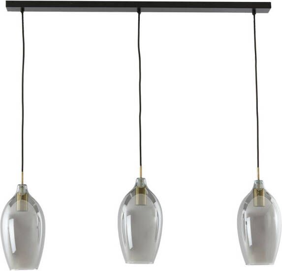 Light & Living Hanglamp Lukaro 100x16.5x32cm Grijs